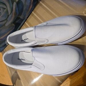 Men's Goodfellow & Co Classic White Slip-Ons Size 13